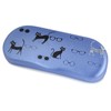 Pearl SO-72 095068 Glasses Case, Blue, Cat and Glasses Hard