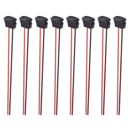Pack of 8 USB C Panel Sockets, USB C Socket Installation, 3A Quick Charge Type-C Socket, USBC Adapter with Snap Groove, Compatible with CCTV Car Audio MP3 Devices Household Appliances, Durable High