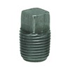 Black Pipe Fitting, Plug, 1/8-In.