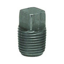 Black Pipe Fitting, Plug, 1/8-In.
