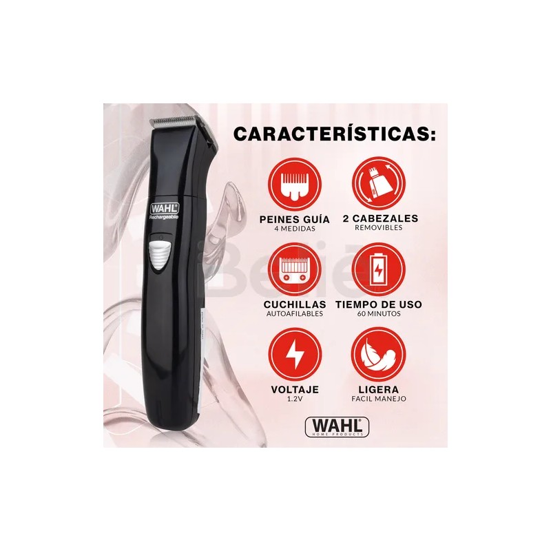 Rasuradora Eléctrica Para Barba Wahl® Trimmer Todo En Uno Color