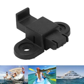 Boat Quick Release Slide Lock, ABS Black Kayaks Foot Pedal Accessories for Canoe Fishing Boat