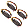 4pcs LED Flash Strobe Controller, 80W Universal DC9‑26V 16 Strobe