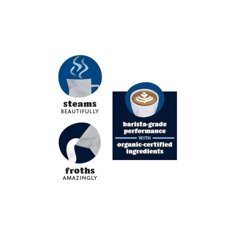 Mooala Organic Barista Oatmilk – Shelf-Stable Oat-Based Creamer for Coffee