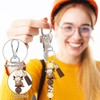 2 Cartoon Cow Keychains, Cute Pendant, Creative and Interesting Keychain,