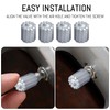 20pcs Tyre Valve Caps, Car Tyre Valve Caps, Bicycle Tyre