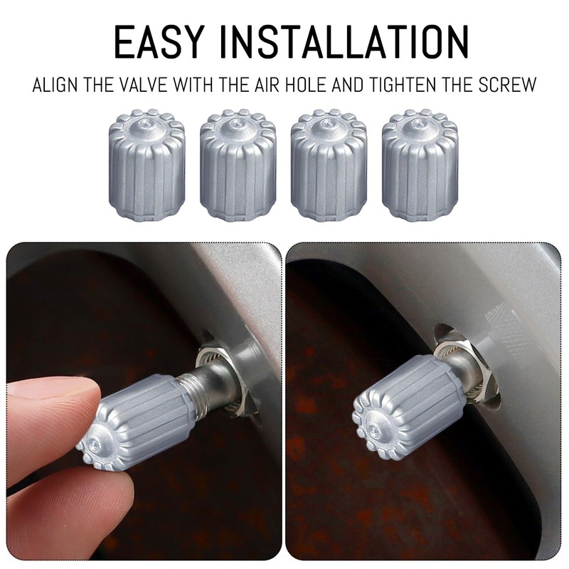 20pcs Tyre Valve Caps, Car Tyre Valve Caps, Bicycle Tyre