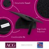 Ashington Fitted Graduation Cap - British Style Quality Mortarboard Choose