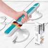 LORESJOY Max 110 kg Shower Handle, No Drilling, Grab Bars
