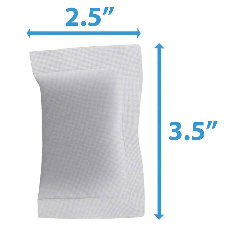 iTouchless 3-Pack Compact Bathroom Absorbs Garbage Smells, All Natural Activated