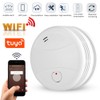 WIFI Standalone APP Smoke Alarm Photoelectric Sensor Gas Detector Voice