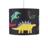 Dinosaur Design Easy Fit Light Shade, Navy Blu Dino Ceiling