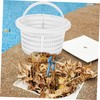 MERRYHAPY Inground Pool Skimmer Net Swimming Pool Garbage Filter Plastic
