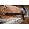 Gusti Kaj Genuine Leather Belt with Silver Buckle Belt Business