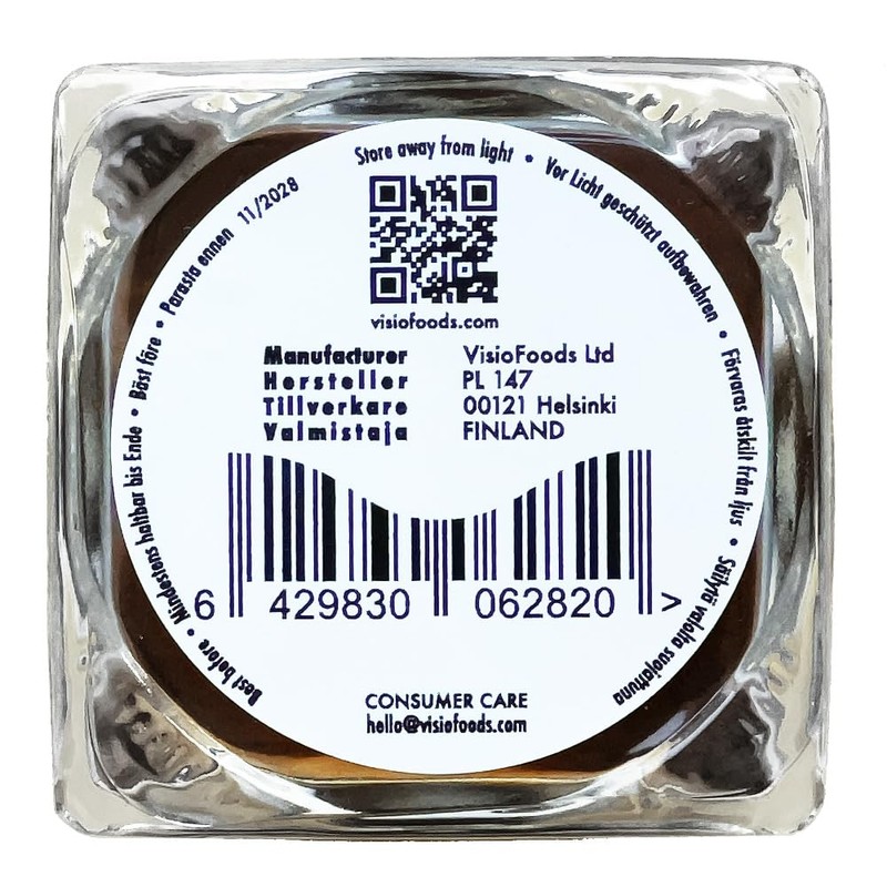 VisioFoods - Chaga 6 - Dual Extracted Chaga Mushroom Extract