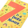 American Greetings 7th Birthday Card (Lucky to Know You)