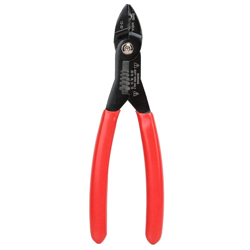 Wire Stripper, Cable Stripping Tool, Electrical Wire Crimper, 7 Inch
