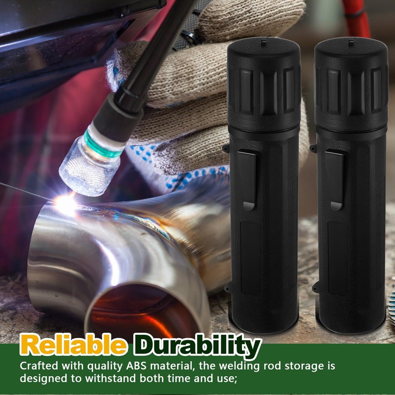 Zonon 4 Pcs Electrode Rod Storage Tube 14 Inch Airproof