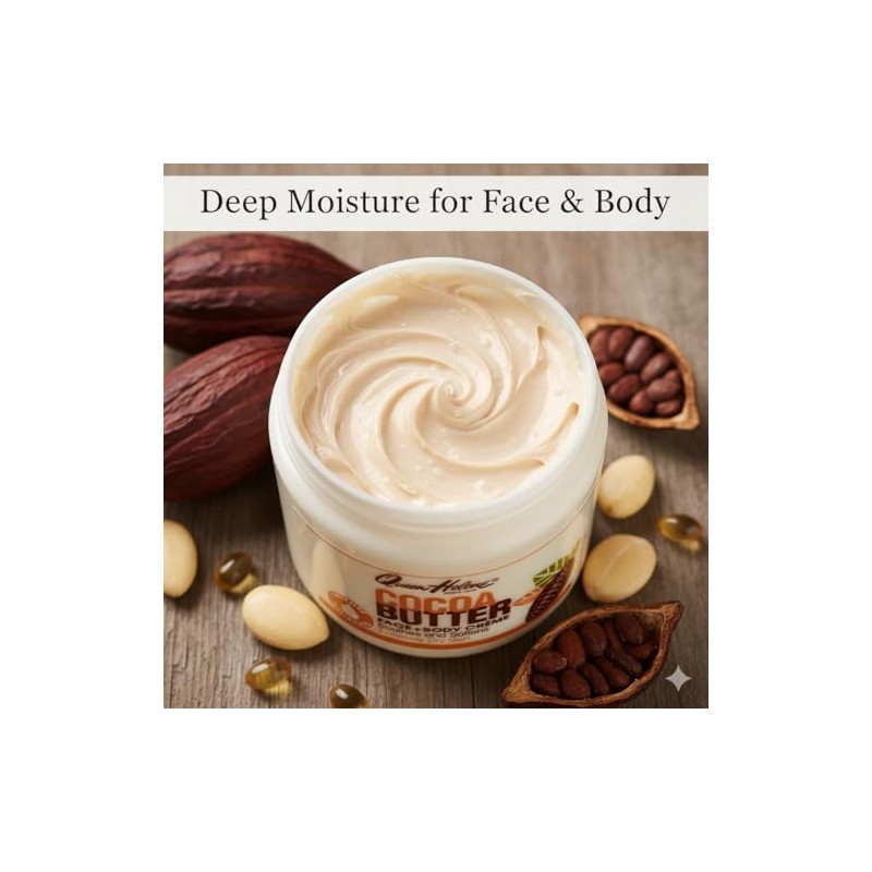 Queen Helene Cream Cocoa Butter 15oz (2 Pack) by Queen