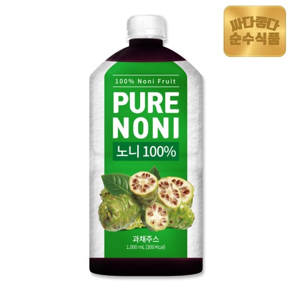 Pure Foods Noni Juice, 1 bottle (1000ml) NFC Juice /