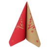 50 Napkins Christmas 40 x 40 Fabric-Like – Christmas Tree