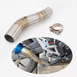 【MOTOR KANTO】Muffler for Honda CBR250RR Middle Pipe Exhaust Pipe Motorcycle Silencer Model (2017-2024) (CBR250RR)