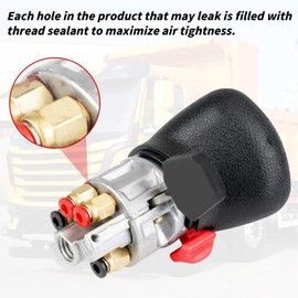 Dexonu Heavy Duty Trucks 13 Speed Shift Knob Shifter Transmission Parts Compatible with Freightliner Eaton Fuller Mack A-6913 A-4900 455-5002 455-5002 TRA6913G