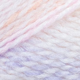 James Brett Baby Marble DK Knitting Yarn Soft Double Knit Wool 100g Ball (Lilac Peach & Lemon Mix - BM8)