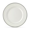 Mikasa Gothic Platinum Dinner Plate, 11", Silver