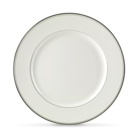 Mikasa Gothic Platinum Dinner Plate, 11", Silver