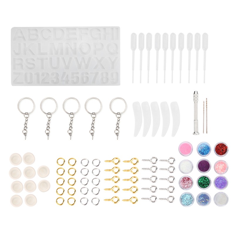 Silicone Mold Epoxy Resin Jewelry Findings Decoration DIY Making Tool