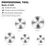 LitKiwi 1/4-Inch Hex Shank Rotary Drill Saw(with 5PCS Blades),HSS Saw