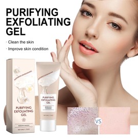 KOAHDE Whitening Peeling Creme,Gesichtspeeling Peeling Gel,Poren Schrumpfen Peeling Creme,Aufhellendes Peeling-Gel,Peeling Tiefe Porenreinigung,Mild Gesichtspeeling,Deep Peeling Gesichtspeeling