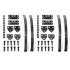 Zolikar 4Pcs Steel Leaf Springs HighLift Chassis Leaf Spring Suspension