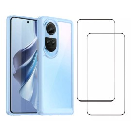 Generic Funda For Oppo Reno 10 Pro Silicona Transparente Piel