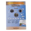 8 Pieces Shrink Wrap Pattern Plastic Art Sheets Cute Animal