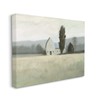 Stupell Industries Farmside Landscape White Barn Green Meadow
