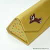 Curious George Portable Case, One Point Pattern, Foldable, Glasses Case,