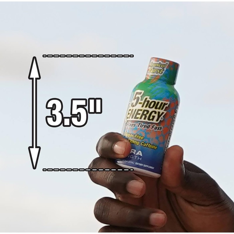5-hour ENERGY Shots Extra Strength, Tropical Burst Flavor, 30 Count,