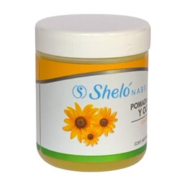 Sheló Nabel Pomada de Árnica y Ocote con Mentol | Extractos Naturales, Uso Externo, Masaje Terapéutico, Alcanfor y Menta, Hecho en México