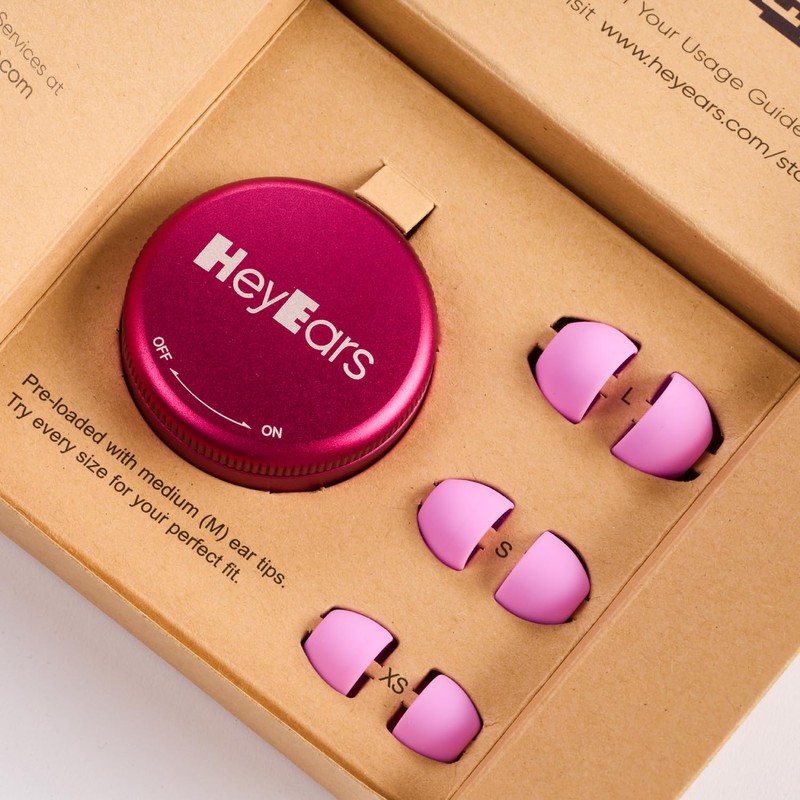 HeyEars Ultra Soft Ear Plugs for Sleeping, Noise Sensitivity, Passive