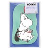 Sunstar Stationery S8905983 Moomin Letter Set, Die Cut, Moomin &