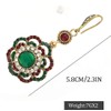 Suyi Bohemian Sunflower Dangle Earrings National Rhinestone Drop Earrings Vintage