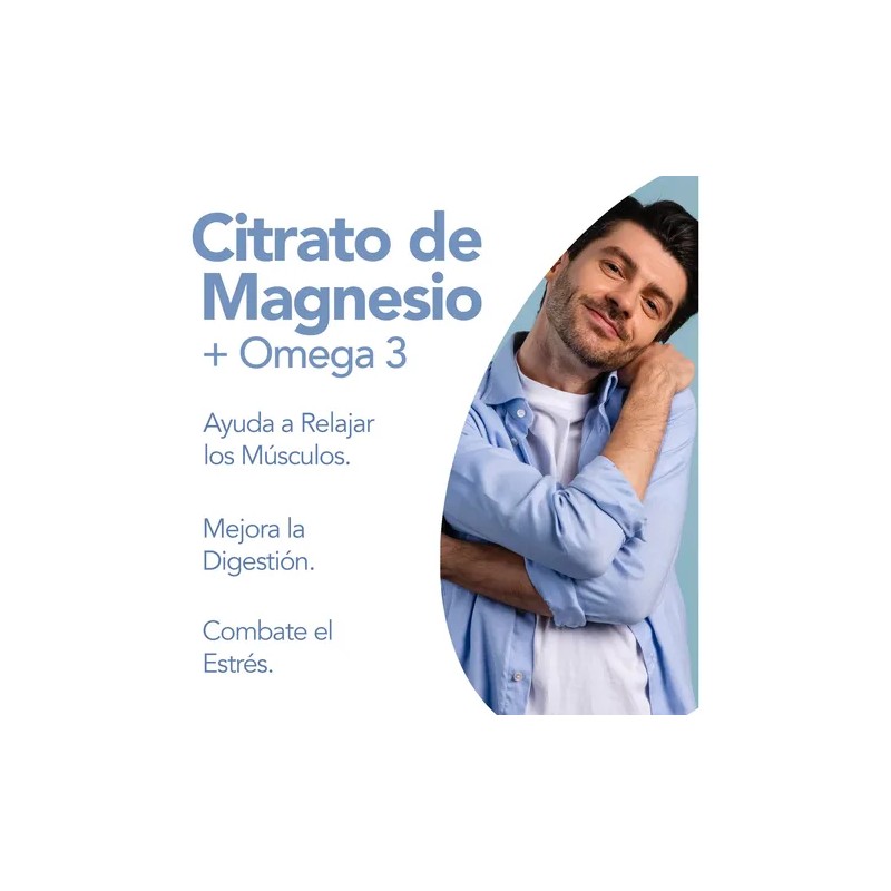 Citrato Magnesio Omega Cápsulas Vcaps Natgel