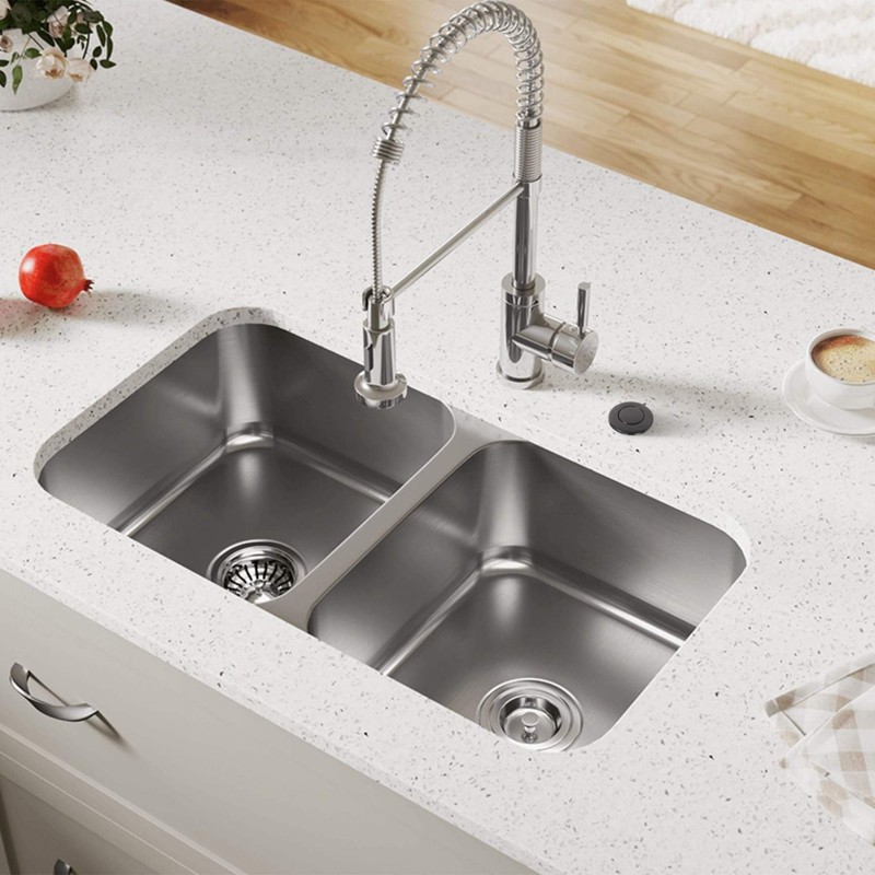 Garbage Disposal Air Switch Kit Dual Outlet Sink Top Waste
