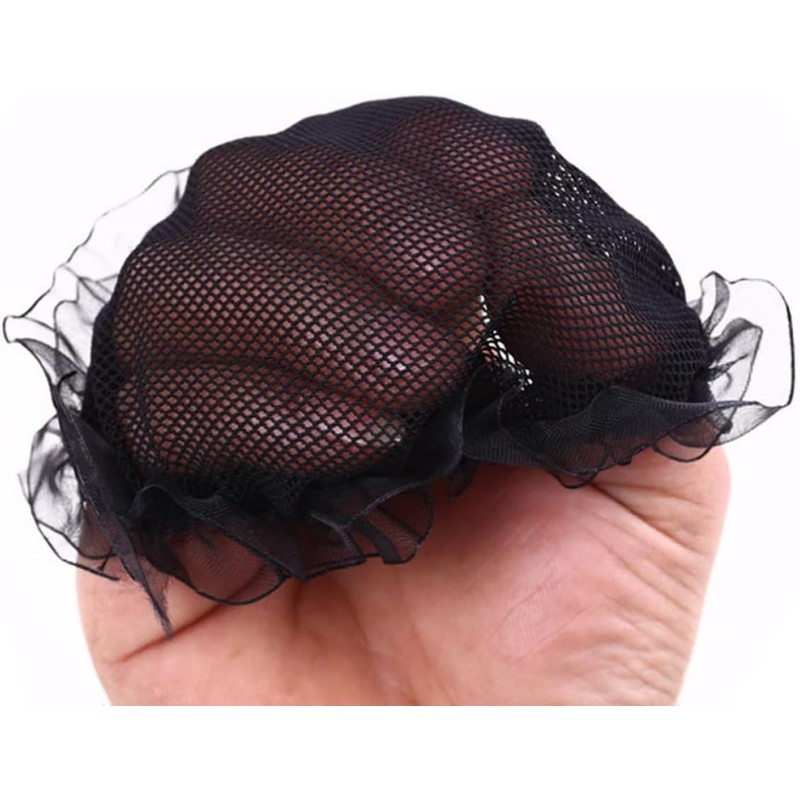 Genérico Redecillas Cabello de Poliéster Elásticas y Reutilizables 10 para