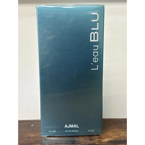 Ajmal Blu L'eau EDP 3oz/90ml For Men NEW in BOX