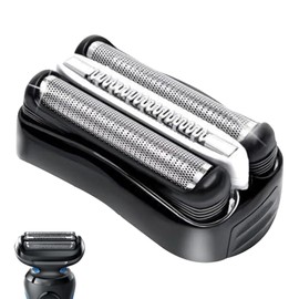 Huybaa 32B Scherkopf für Braun Series 3 & S3 Elektrorasierer - Kompatibel mit 3000s, 3040s, 3050cc, 3080s, 3090s, 310s, 3020s, 330s