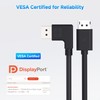 Cable Matters Right Angle DisplayPort 1.4 Cable - 6ft, Support
