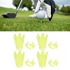 20 Pcs Plastic Golf Ball Holder Resistanceless Golf Simulator Tees